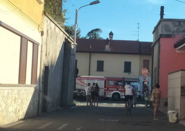 Vigili del fuoco a Milano