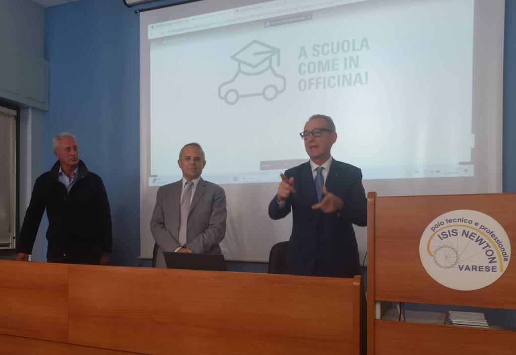 a scuola come in officina isis newton