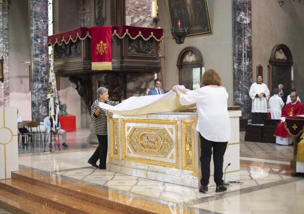 Arcivescovo Delpini in parrocchia San Domenico. Foto by Stefano Borsani