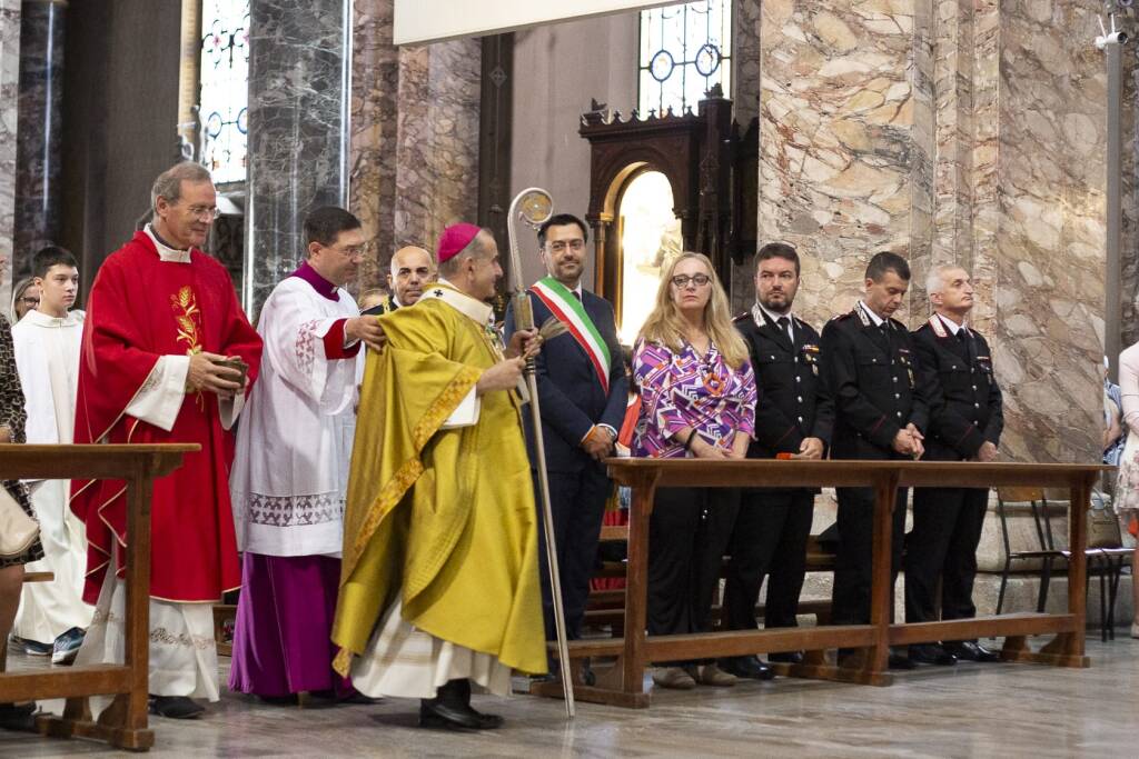 Arcivescovo Delpini in parrocchia San Domenico. Foto by Stefano Borsani