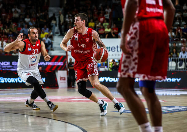 Openjobmetis Varese - Sam Massagno: LA PARTITA