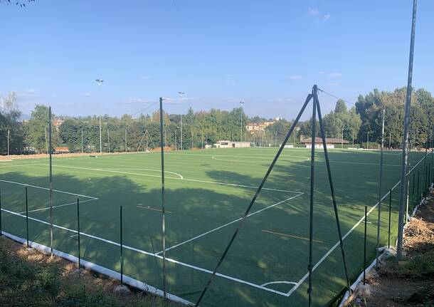 Quasi pronto il secondo campo al centro sportivo delle Bustecche