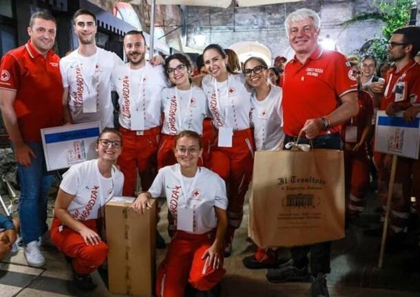 Croce rossa Legnano a Caserta