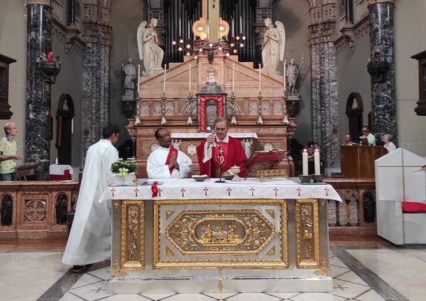 Don Claudio parrocchia San Domenico a Legnano