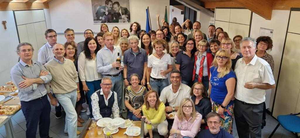 Festeggiamenti in Comune a Legnano per tre neo-pensionati