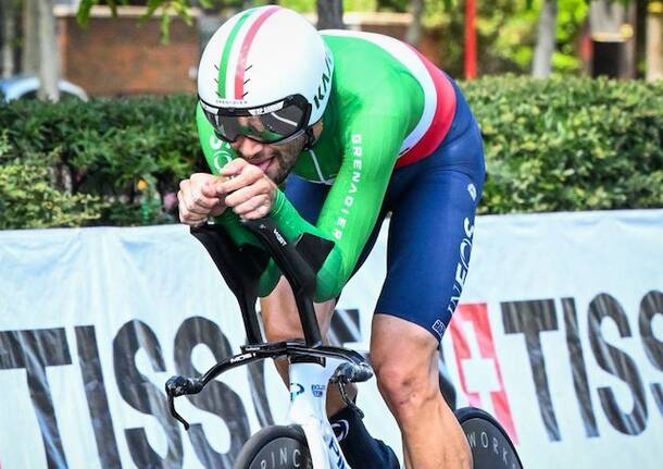 Filippo Ganna «rey» de la contrarreloj en la Vuelta a España