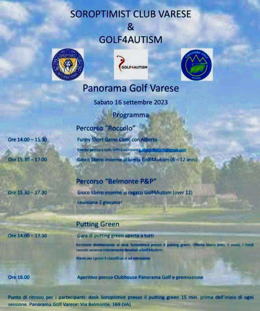 Golf4autism e MyGolfTeam