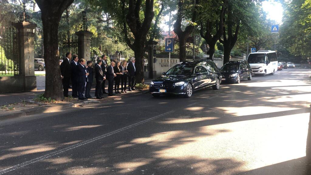 I funerali di Pietro Cozzi e Marisa Agliati a Legnano
