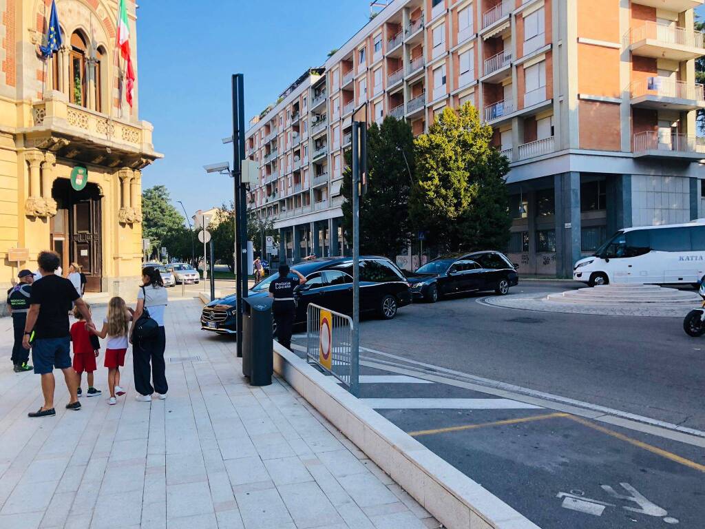 I funerali di Pietro Cozzi e Marisa Agliati a Legnano