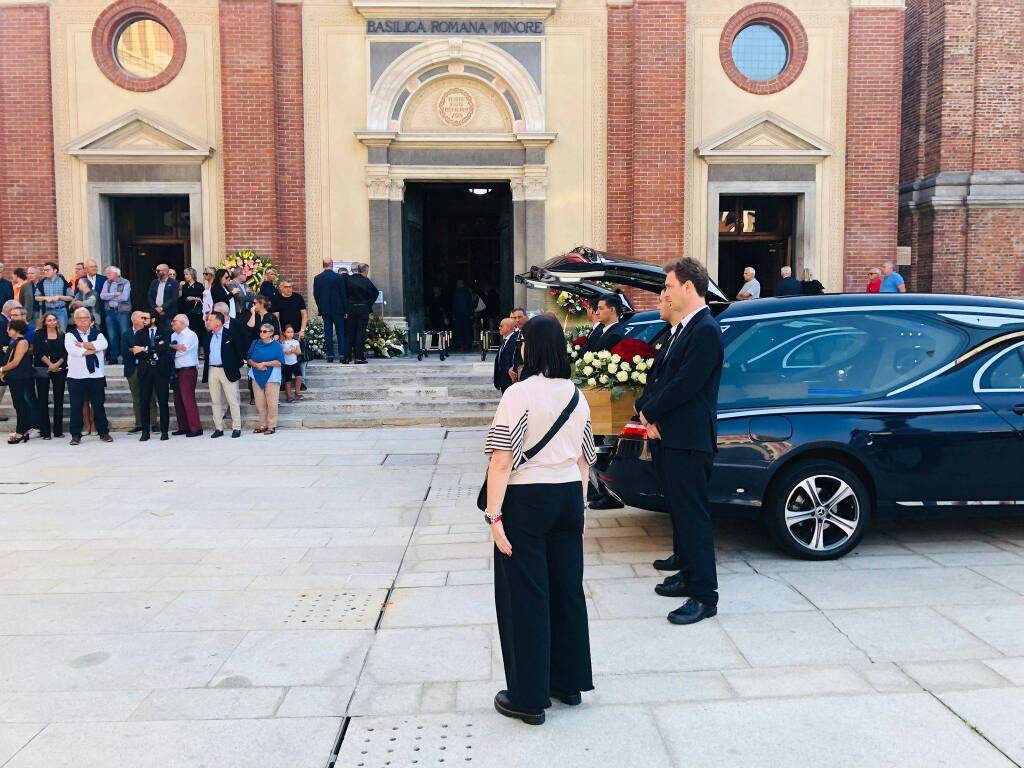 I funerali di Pietro Cozzi e Marisa Agliati a Legnano