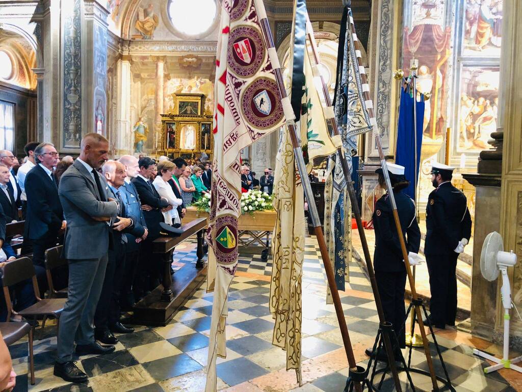 I funerali di Pietro Cozzi e Marisa Agliati a Legnano