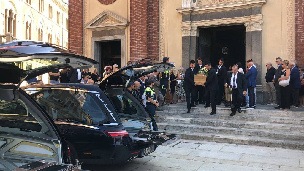 I funerali di Pietro Cozzi e Marisa Agliati a Legnano