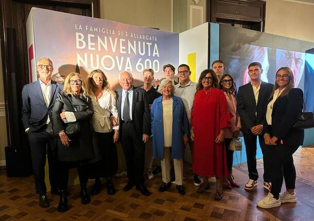 Il Gruppo Ceriani festeggia 100 anni a Villa Jucker e presenta la nuova Fiat 600