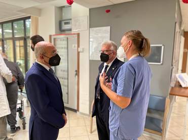 Il Prefetto di Varese in visita alla Fondazione Molina