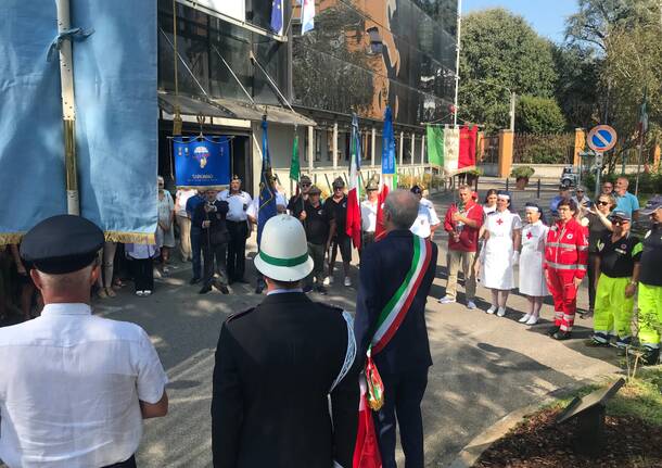 Inaugurazione targa Internati Militari Italiani Saronno