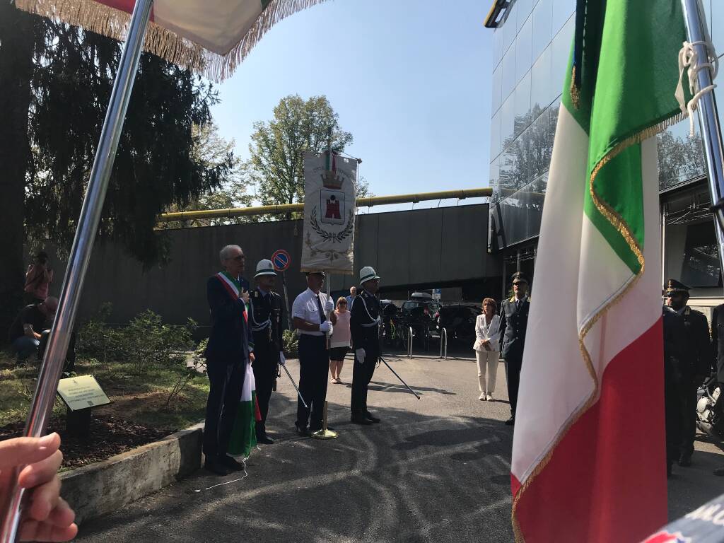 Inaugurazione targa Internati Militari Italiani Saronno