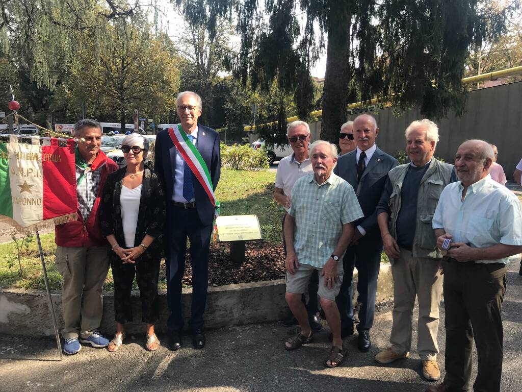 Inaugurazione targa Internati Militari Italiani Saronno