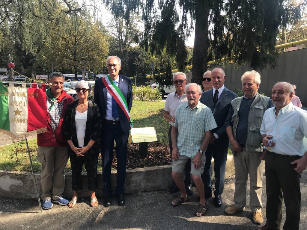 Inaugurazione targa Internati Militari Italiani Saronno