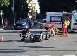 incidente busto arsizio polizia locale