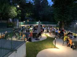 Induno Olona - L'inaugurazione del giardino del Centro Rebelot