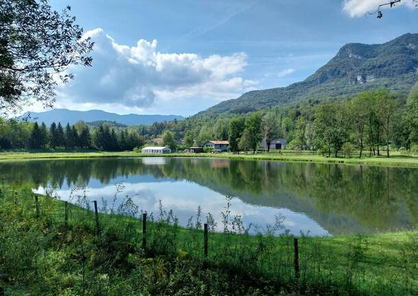 Passeggiando sulla ciclopedonale della Valcuvia