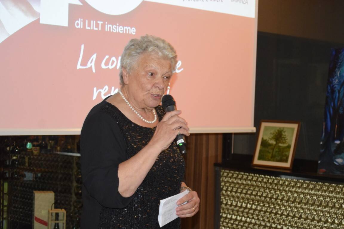 La Lilt Legnano ha festeggiato 40 anni di attività 