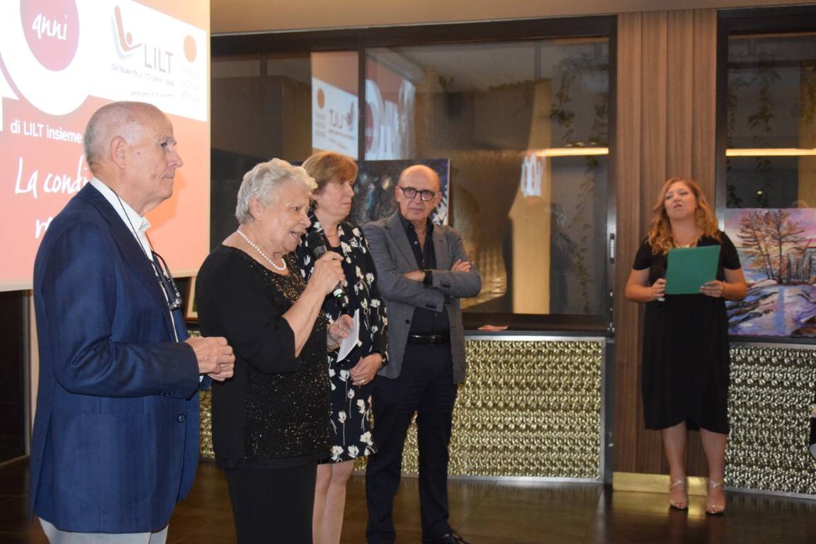 La Lilt Legnano ha festeggiato 40 anni di attività 