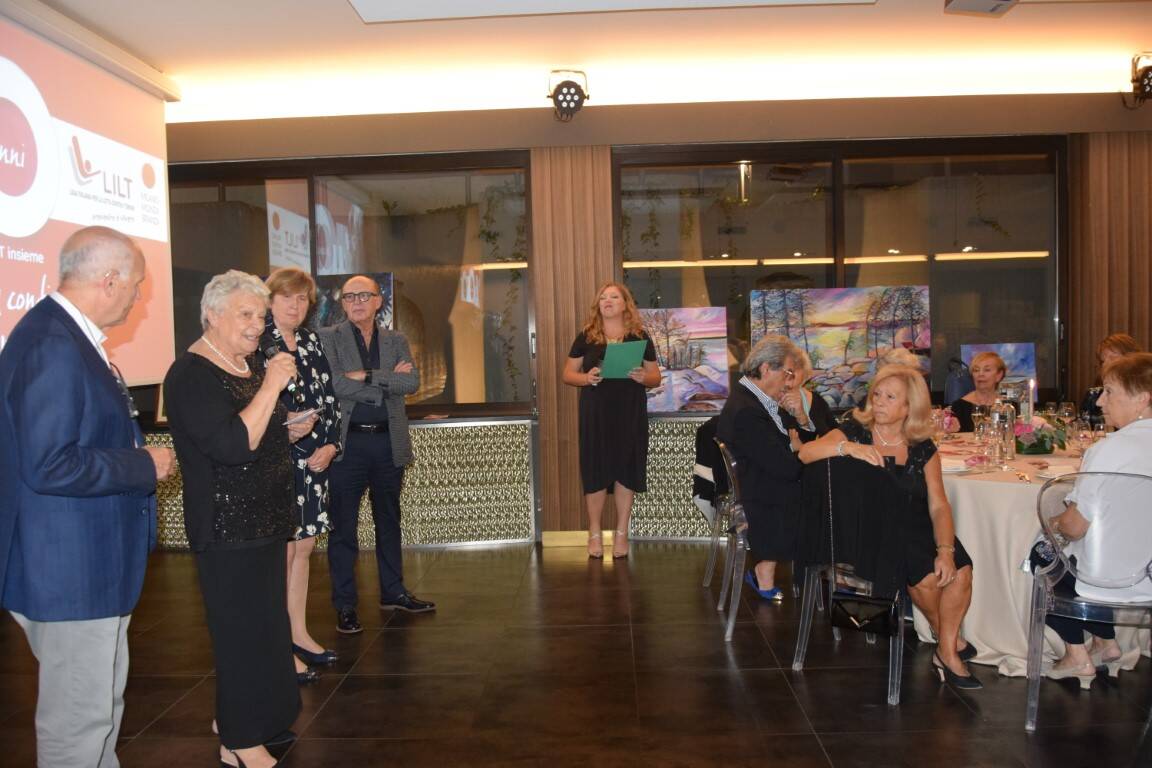 La Lilt Legnano ha festeggiato 40 anni di attività 