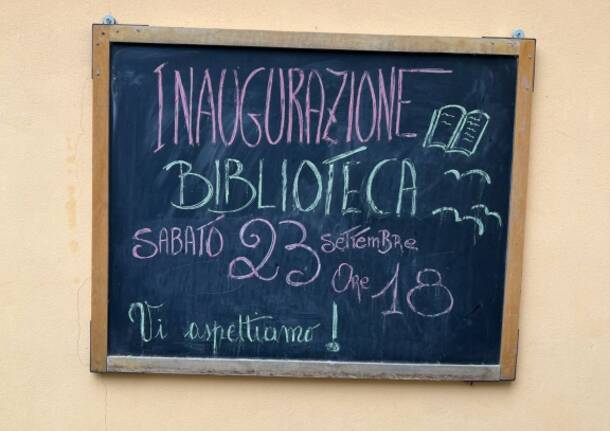 La nuova biblioteca di Cittiglio