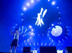 Lazza in concerto al Mediolanum Forum di Milano 