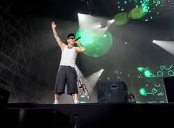 Lazza in concerto al Mediolanum Forum di Milano 