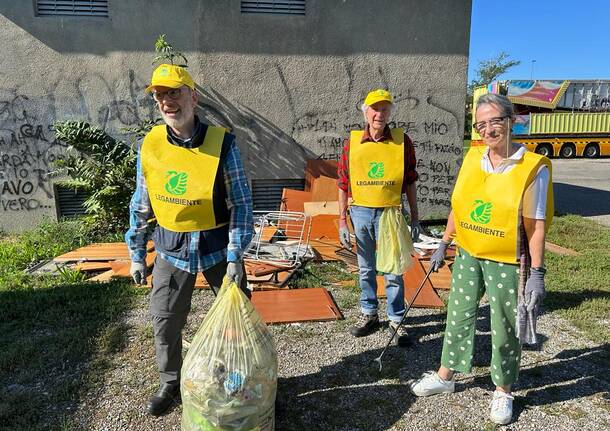 Legambiente Legnano al Parco Castello per "Puliamo il Mondo"