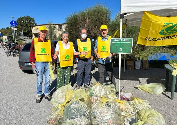 Legambiente Legnano al Parco Castello per "Puliamo il Mondo"