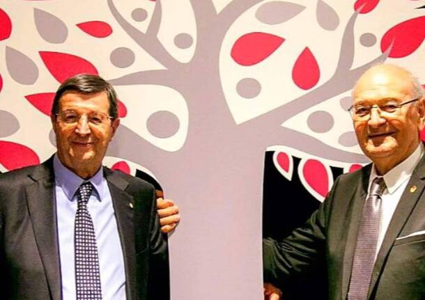 Pietro Cozzi e la moglie Marisa Agliati