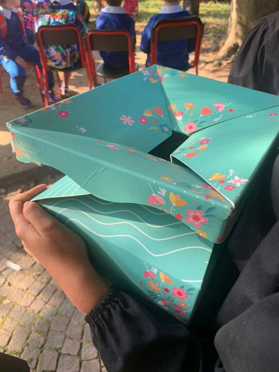 mongolfiere primo giorno di scuola cazzago brabbia