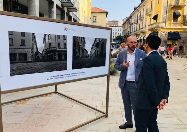 mostra a cielo aperto di Cristian Visentin 