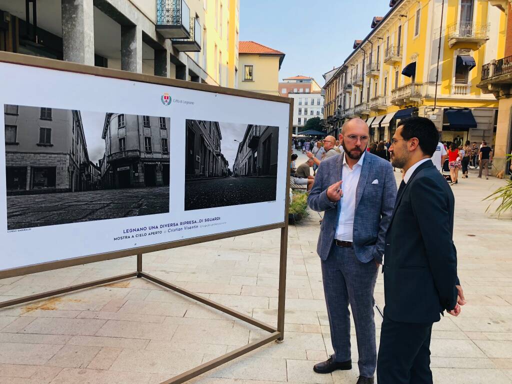 mostra a cielo aperto di Cristian Visentin 