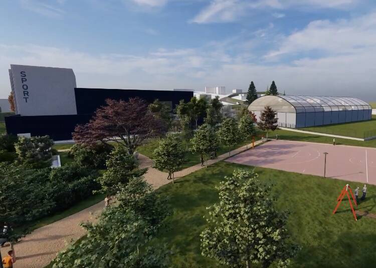 Nuovo polo sportivo a san fermo