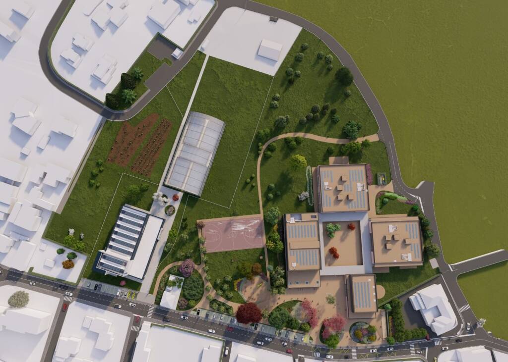 Nuovo polo sportivo a san fermo