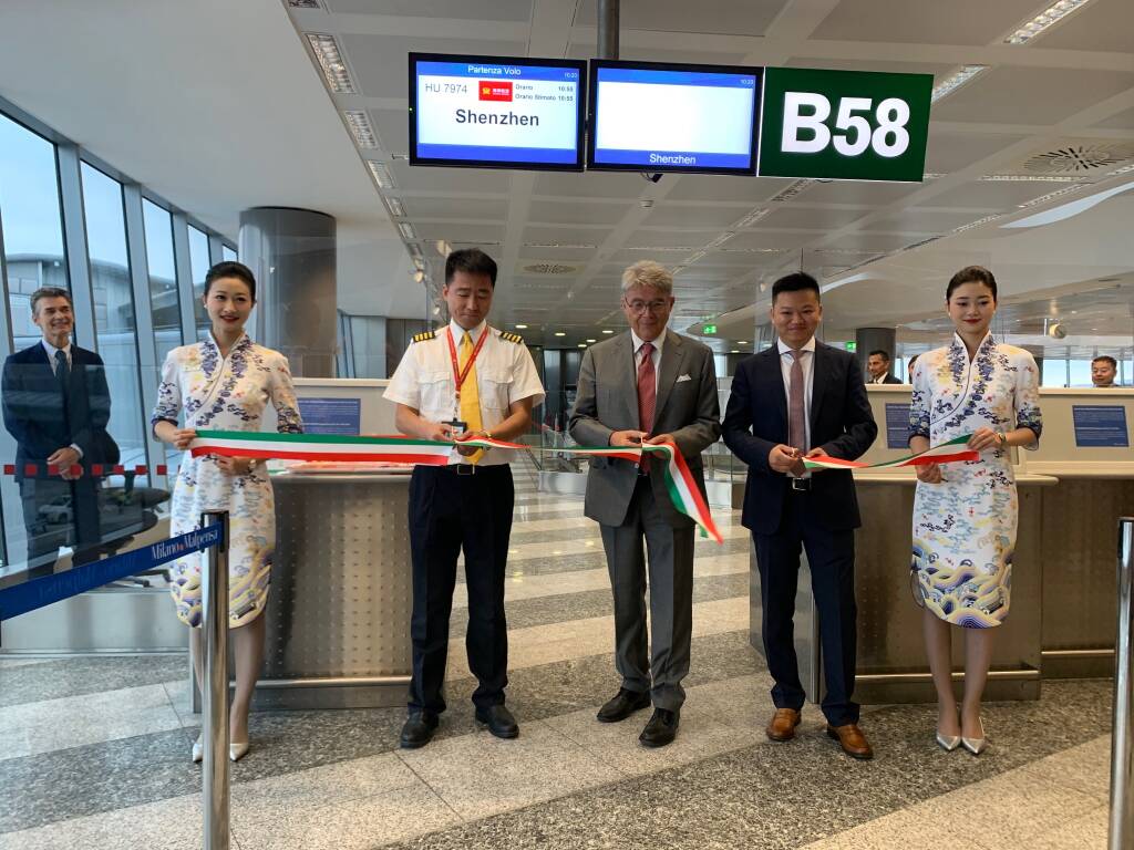 Nuovo volo Malpensa Shenzhen 