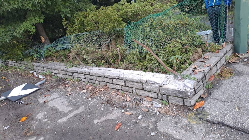 Auto ribaltata tra Sesto Calende e Taino