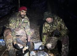 Carabinieri spaccio nel bosco