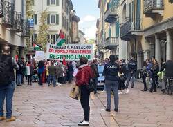 A Varese la manifestazione pro Palestina