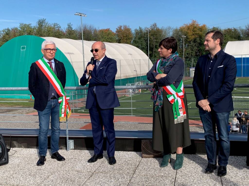 Castiglione Olona - Inaugurato il centro sportivo della Varesina