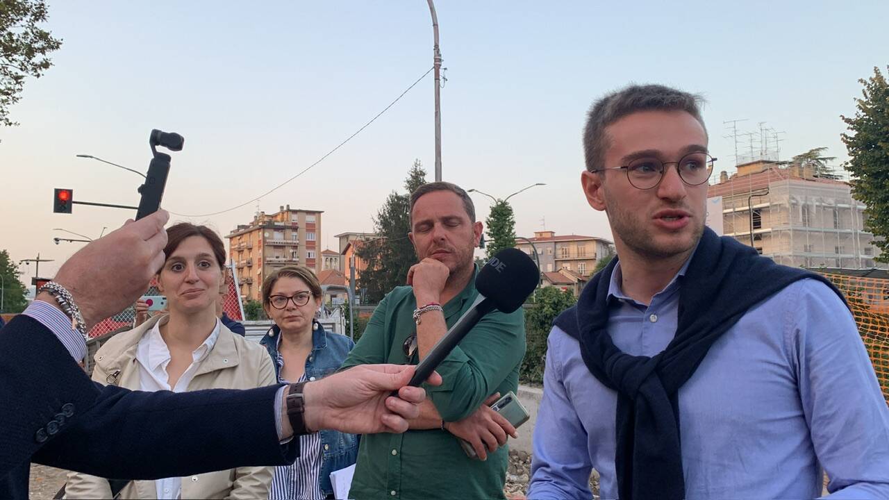 Commissione lavori pubblici nel cantiere di largo flaiano a Varese