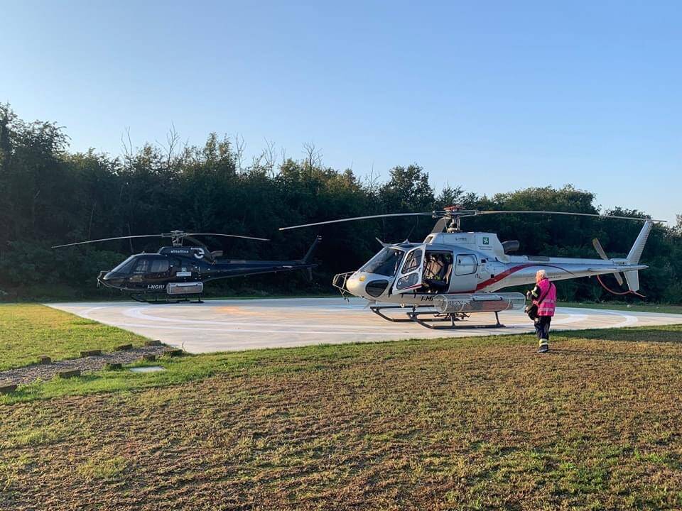 Esercitazione antincendio Parco del Ticino
