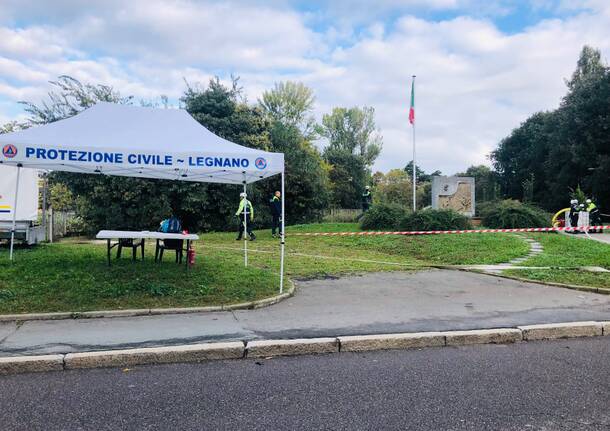 Esercitazione Protezione Civile di Legnano 