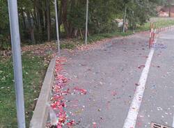 Finiscono sulla strada le gozzoviglie post laurea a Varese