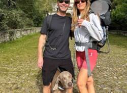 Francesca Ferragni e famiglia al Sacro Monte