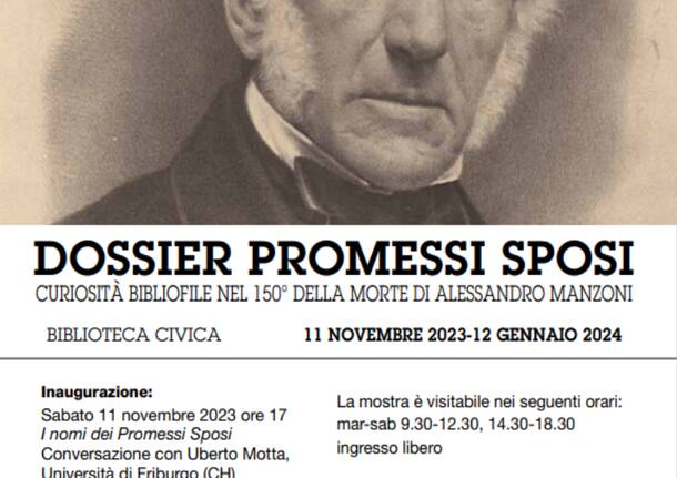 locandina castellanza mostra manzoni